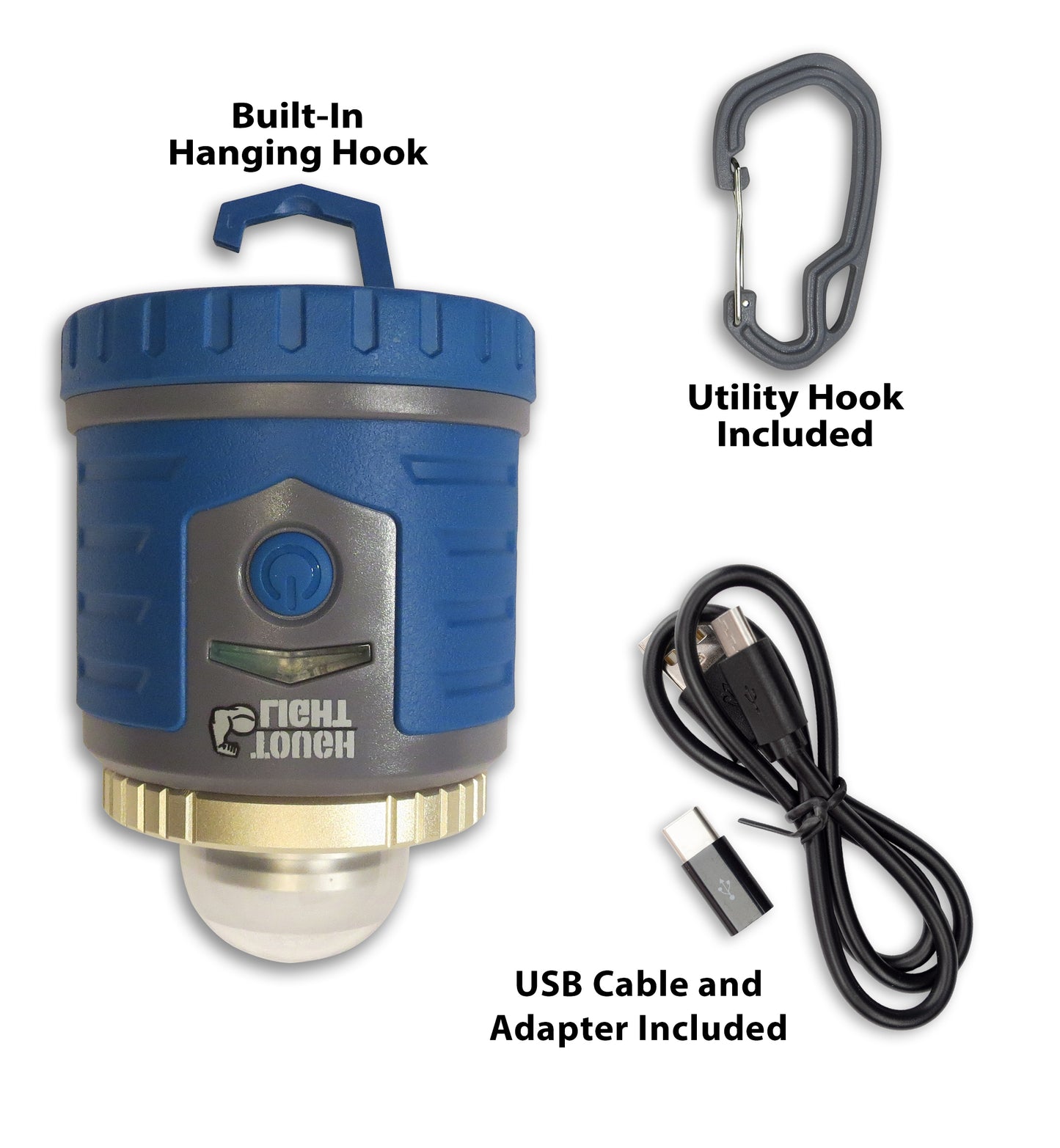 Tough Light 400-LR Rechargeable LED Lantern (Blue)