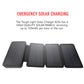 Tough Light 820S 4 Panel USB Solar Power Bank Charger - 20,000mAh Li Polymer with USB Phone Charging - 2AMP High Speed Cable Included