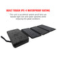 Tough Light 820W 3 Panel USB Solar Power Bank Charger - 20,000mAh Li Polymer with WIRELESS Phone Charging - 2AMP High Speed Cable Included