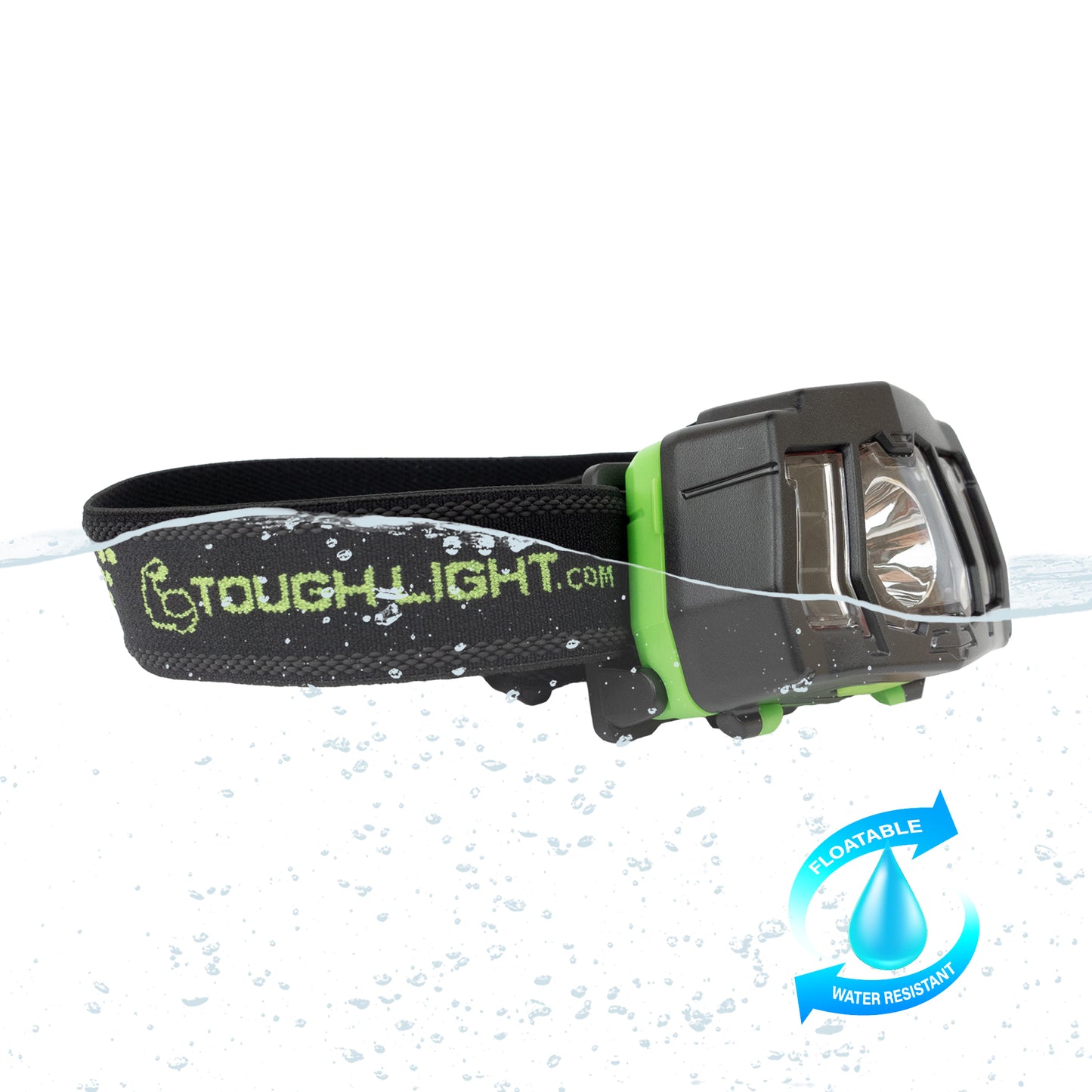 Tough Light USB Rechargeable LED Headlamp - Waterproof